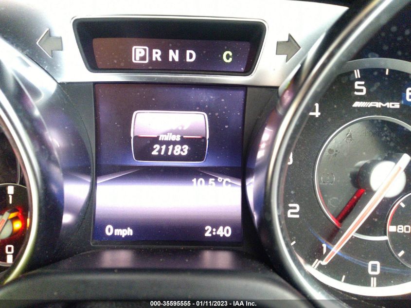 2015 MERCEDES-BENZ SL-CLASS SL 63 AMG WDDJK7EA2FF031450