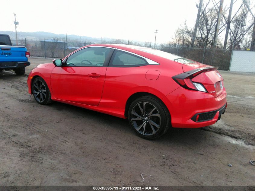 2019 HONDA CIVIC COUPE SPORT 2HGFC4B87KH309430