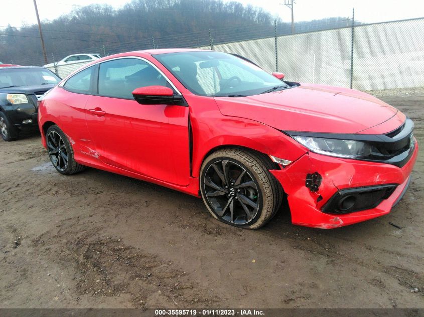 2019 HONDA CIVIC COUPE SPORT 2HGFC4B87KH309430