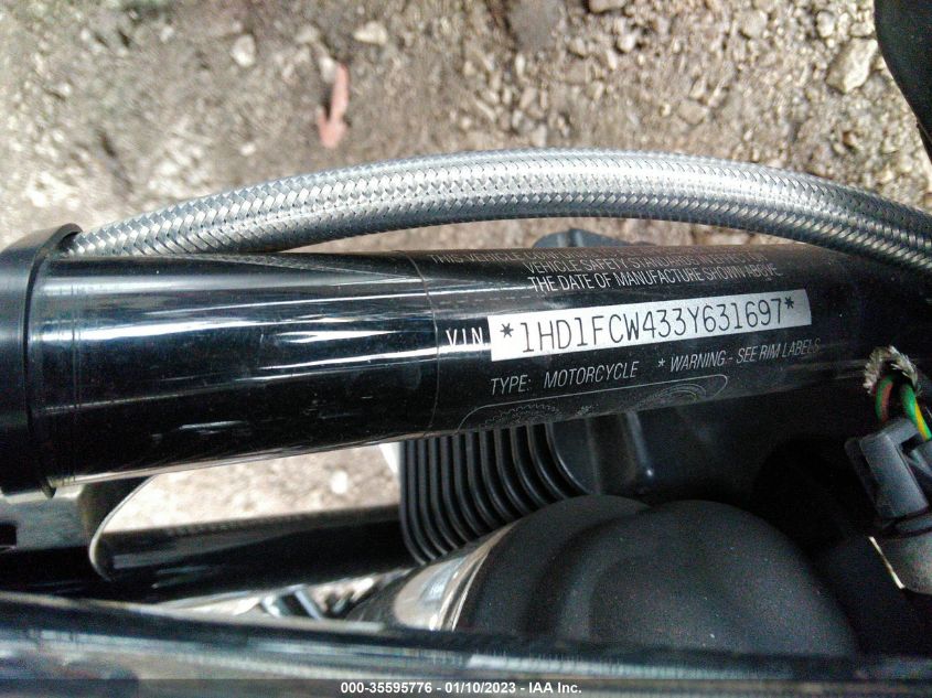 2003 HARLEY-DAVIDSON FLHTCUI ANNIVERSARY 1HD1FCW433Y631697