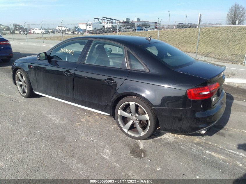 2014 AUDI S4 PRESTIGE WAUKGAFL0EA020226