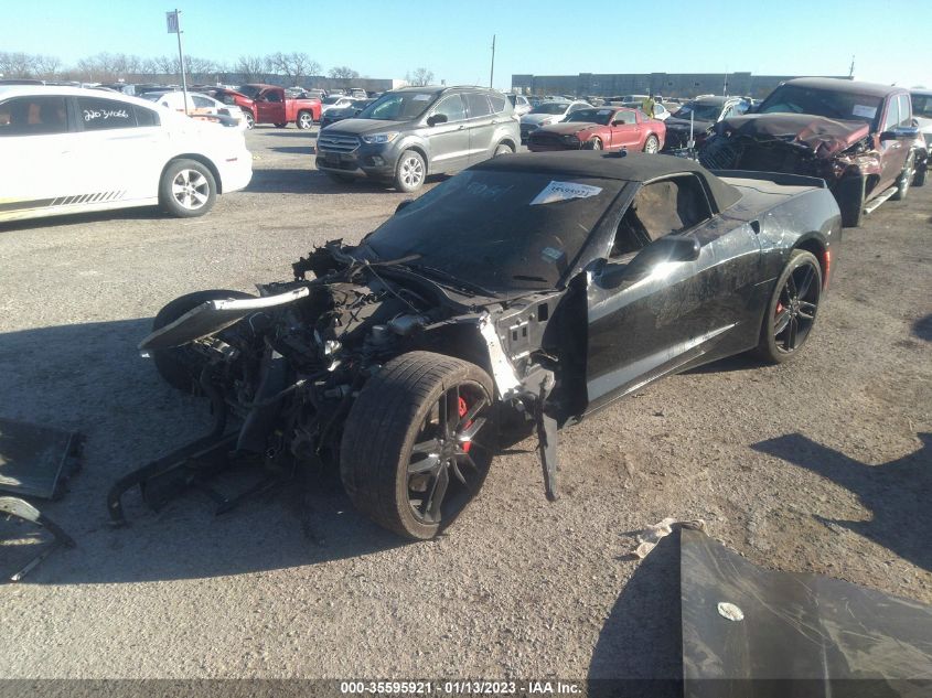 2014 CHEVROLET CORVETTE STINGRAY Z51 3LT - 1G1YL3D78E5107061
