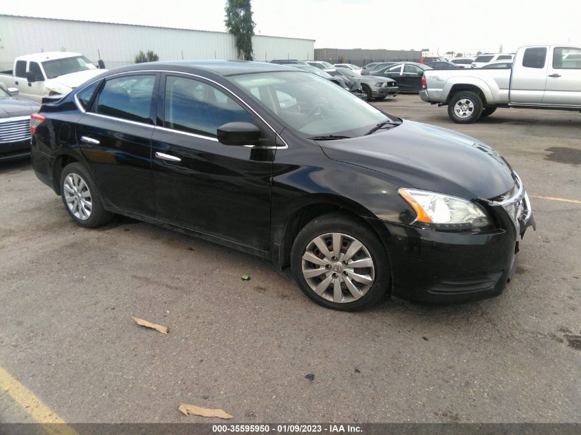 2015 NISSAN SENTRA SR/SL/S/SV/FE+ S - 3N1AB7AP8FL646176