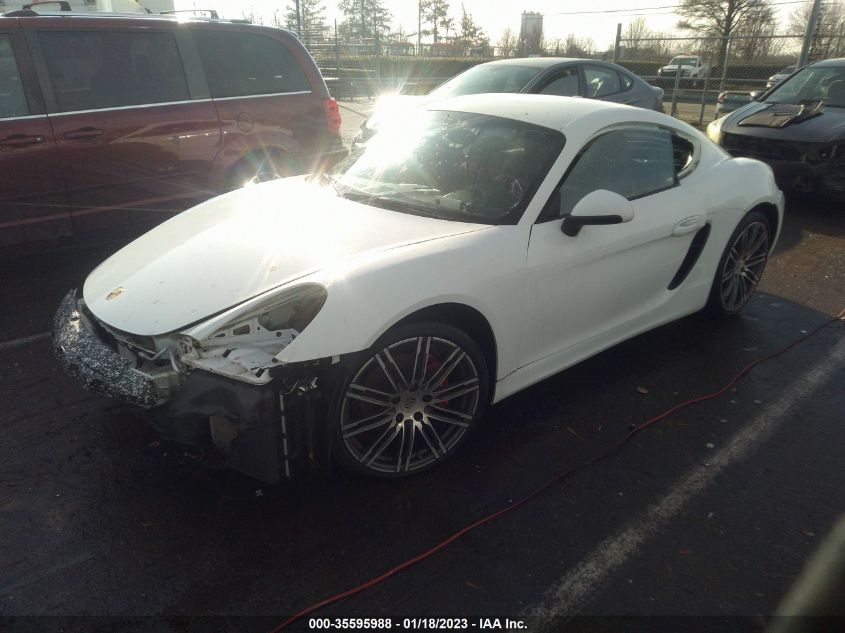 2015 PORSCHE CAYMAN S/GTS WP0AB2A84FK184418