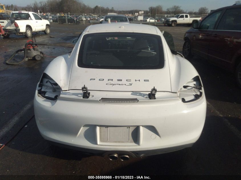 2015 PORSCHE CAYMAN S/GTS WP0AB2A84FK184418