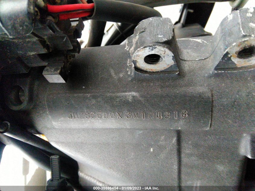 2003 HONDA CBR900 RR JH2SC500X3M104318