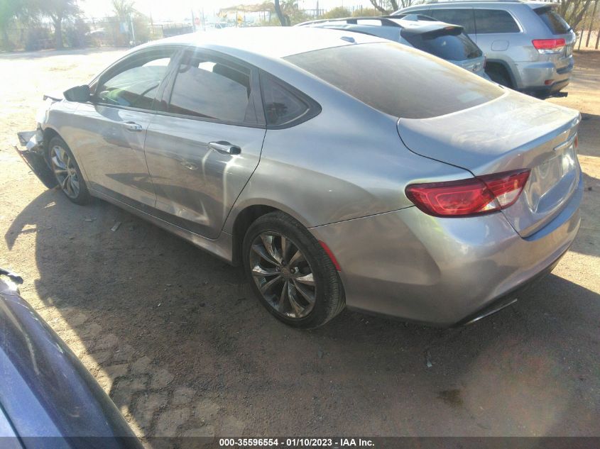 2015 CHRYSLER 200 S - 1C3CCCBBXFN650572