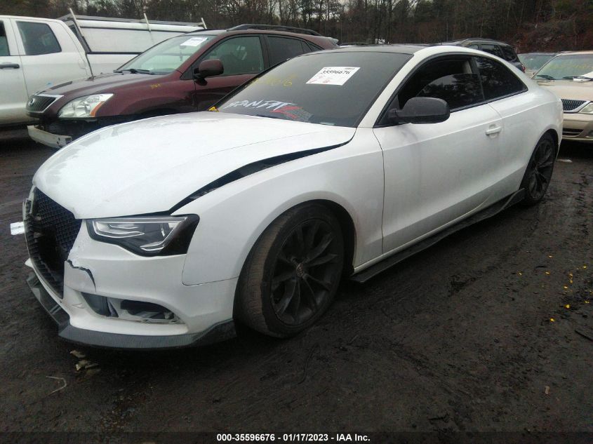2014 AUDI A5 PREMIUM WAUCFAFR5EA058191