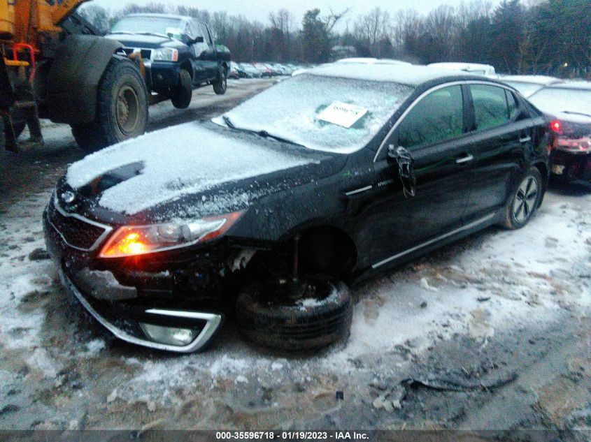 2013 KIA OPTIMA HYBRID LX KNAGM4AD9D5048842