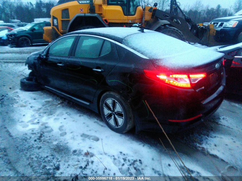 2013 KIA OPTIMA HYBRID LX KNAGM4AD9D5048842