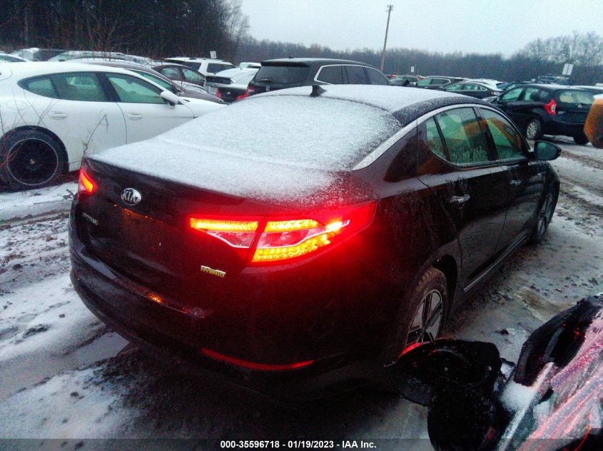 2013 KIA OPTIMA HYBRID LX KNAGM4AD9D5048842