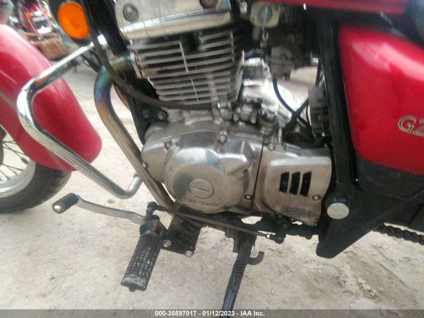 2001 SUZUKI GZ250 JS1NJ48A712103116