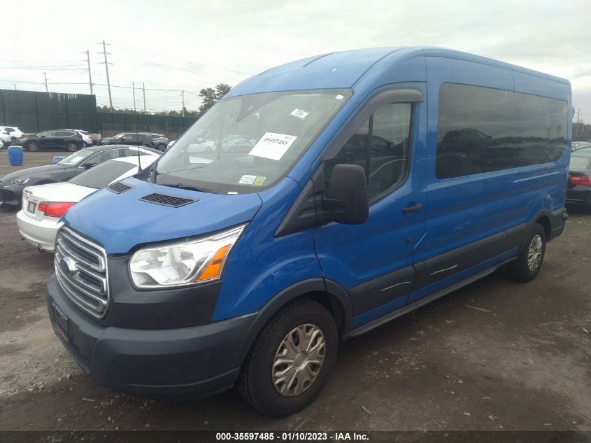 2015 FORD TRANSIT WAGON XL/XLT 1FBZX2CM4FKB19684
