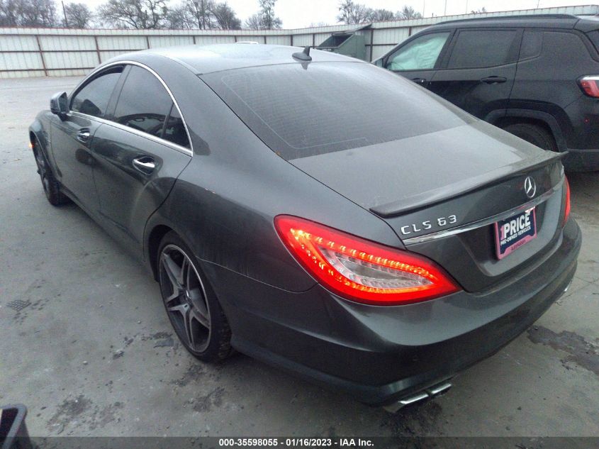 2014 MERCEDES-BENZ CLS-CLASS CLS 63 AMG S-MODEL WDDLJ7GB0EA111939