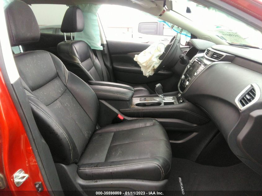 5N1AZ2CS6MC132490 Nissan Murano SL 5