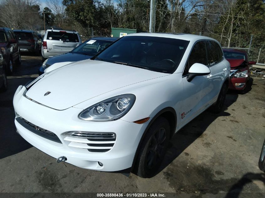 2013 PORSCHE CAYENNE WP1AA2A21DLA12707