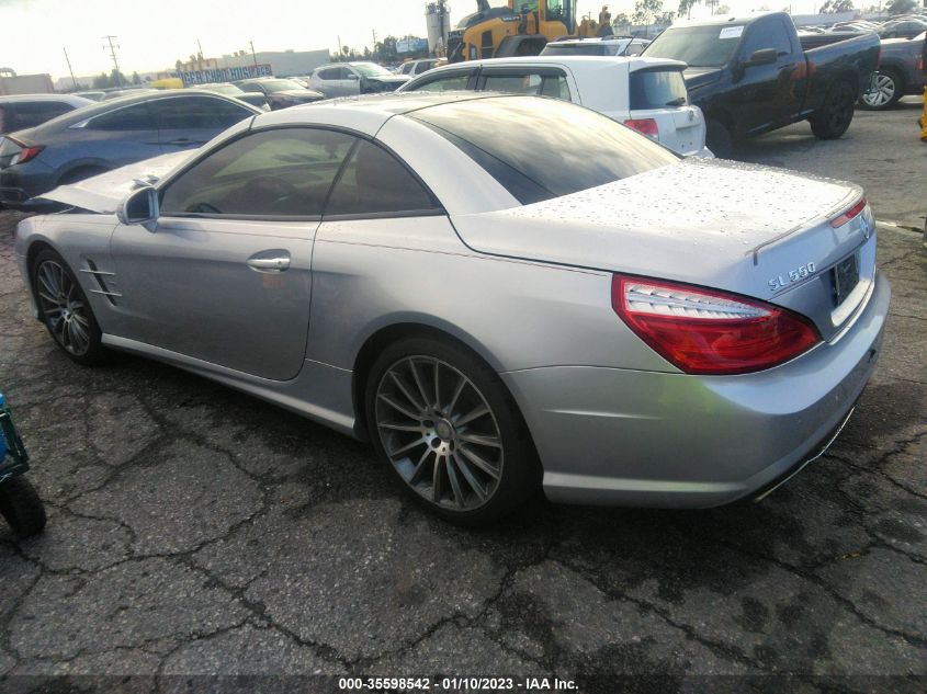 2013 MERCEDES-BENZ SL-CLASS SL 550 - WDDJK7DA5DF005939