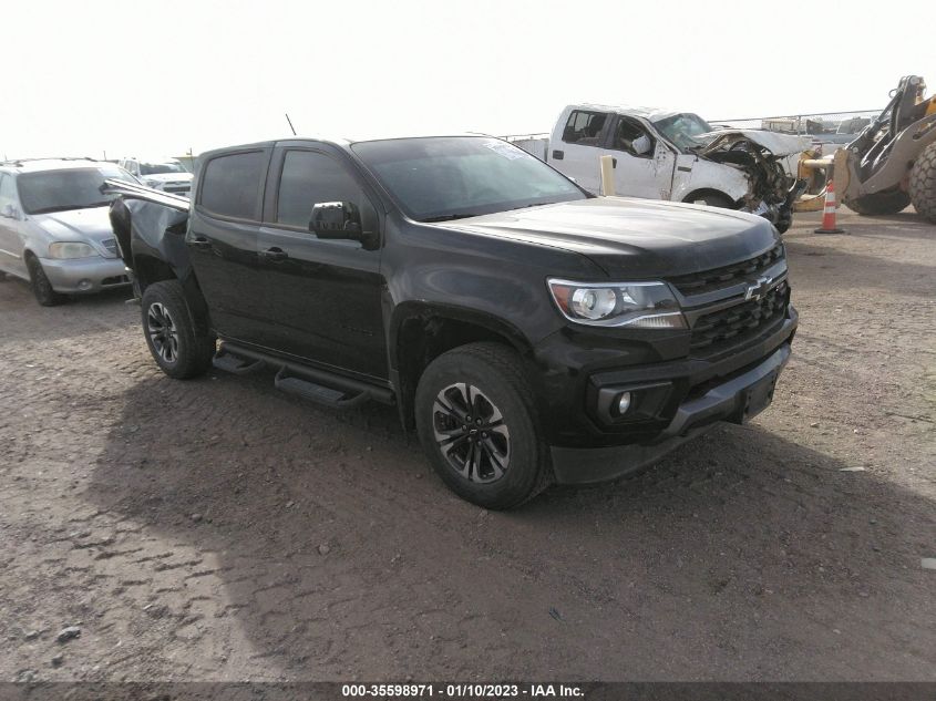 VIN 1GCGTDEN4N1119043 2022 CHEVROLET COLORADO no.1