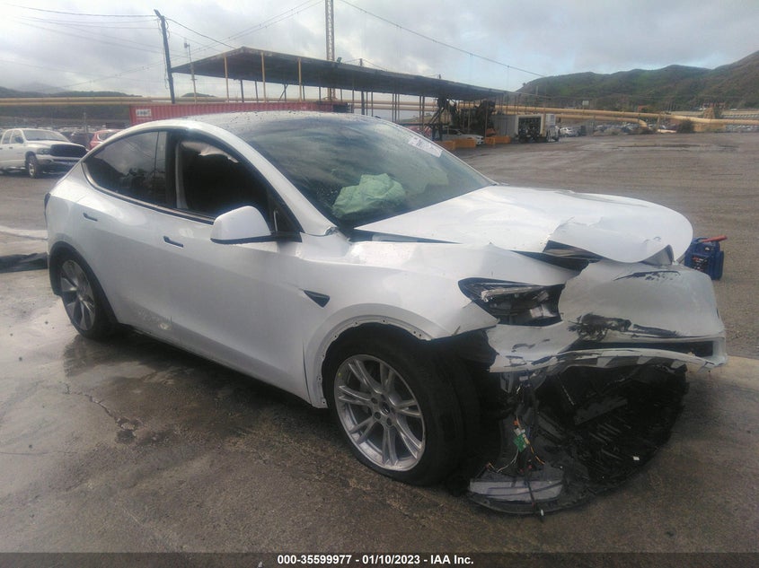 VIN 5YJYGAEE7MF231753 2021 TESLA MODEL Y LONG RANGE
