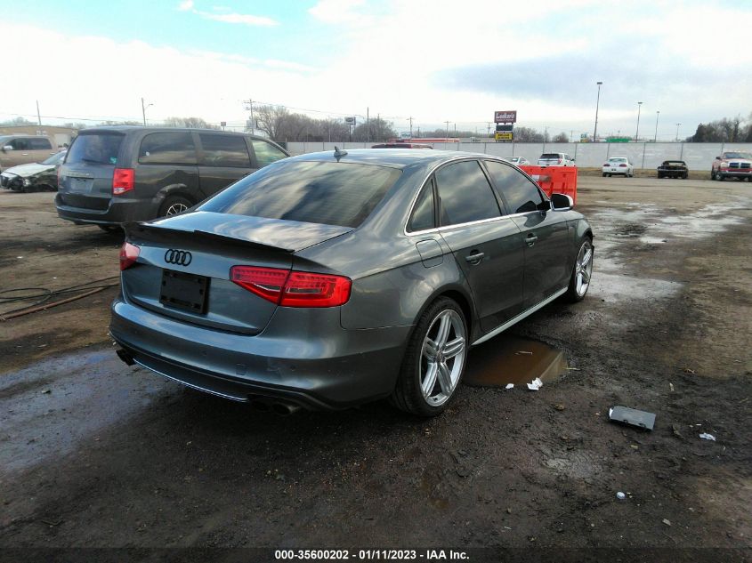 2013 AUDI S4 PREMIUM PLUS WAUBGAFL6DA169674