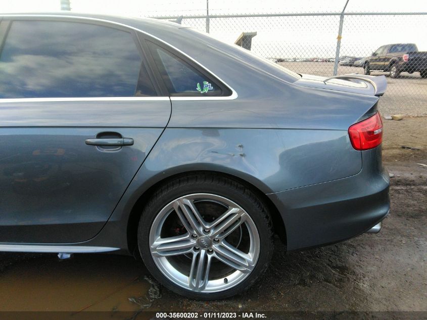 2013 AUDI S4 PREMIUM PLUS WAUBGAFL6DA169674