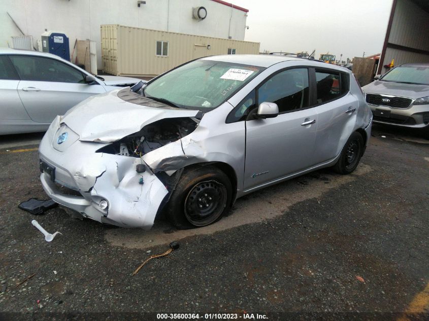 2015 NISSAN LEAF S 1N4AZ0CP4FC330854