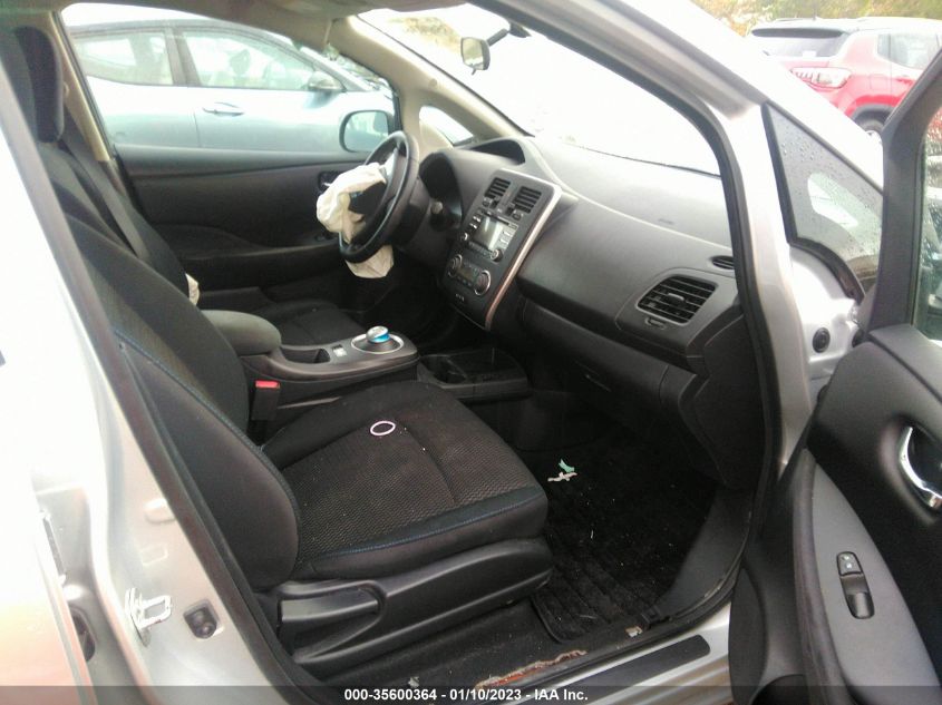 2015 NISSAN LEAF S 1N4AZ0CP4FC330854