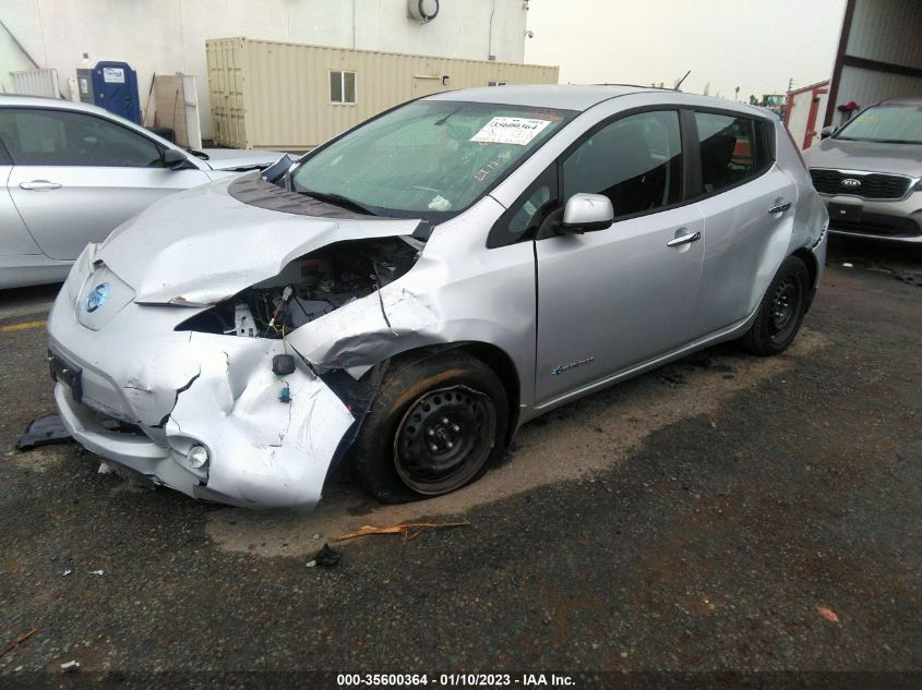 2015 NISSAN LEAF S 1N4AZ0CP4FC330854