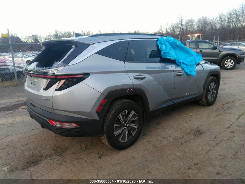 2022 HYUNDAI TUCSON HYBRID BLUE KM8JBCA12NU047601