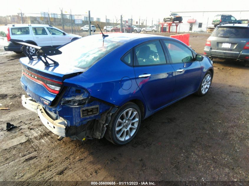 2013 DODGE DART LIMITED 1C3CDFCH0DD306253