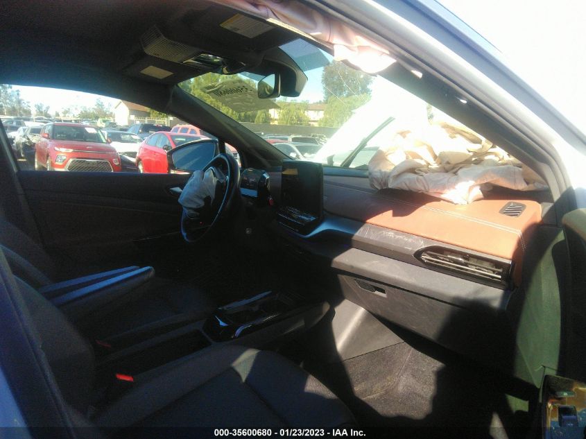 2021 VOLKSWAGEN ID.4 PRO S WVGUNPE20MP059497