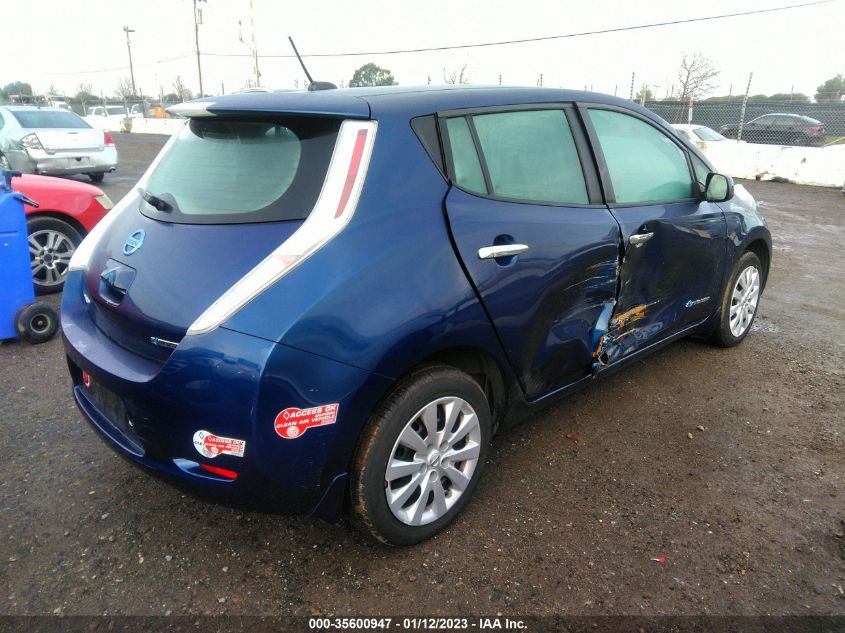 2017 NISSAN LEAF S 1N4BZ0CPXHC306713