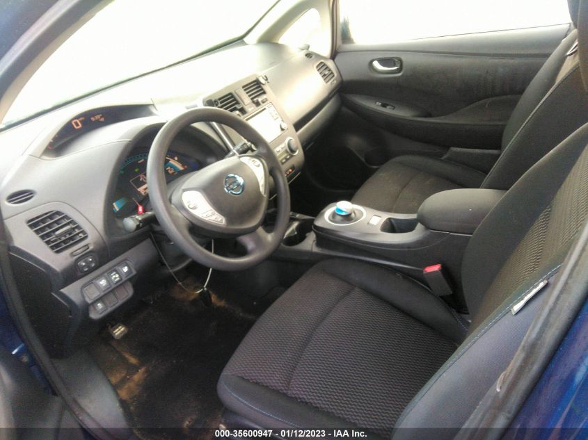 2017 NISSAN LEAF S 1N4BZ0CPXHC306713