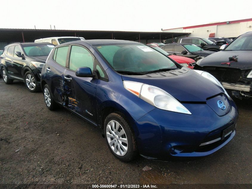 2017 NISSAN LEAF S 1N4BZ0CPXHC306713