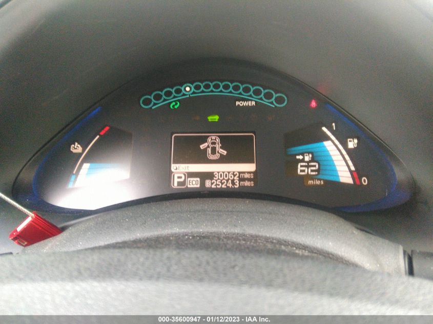 2017 NISSAN LEAF S 1N4BZ0CPXHC306713