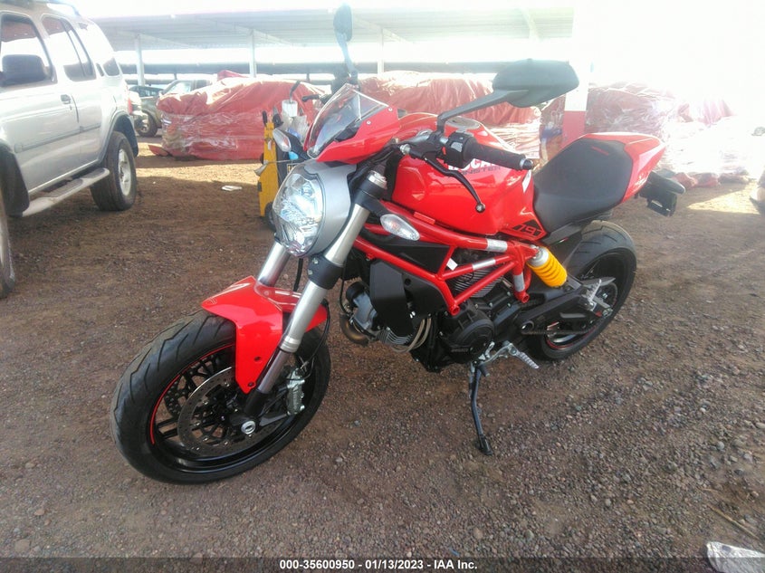 VIN ML0MADBM5LT003467 2020 DUCATI MONSTER 797+
