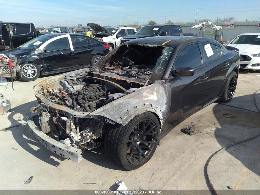 Image 2 of 2022 DODGE CHARGER  salvage vehicle - Lot #35601818 at IAAI