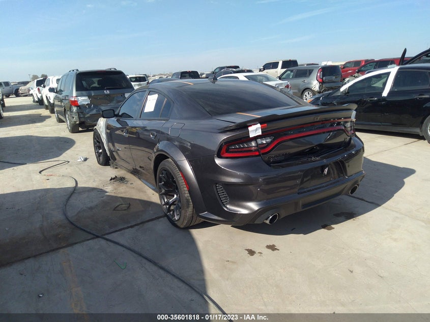 Image 3 of 2022 DODGE CHARGER  salvage vehicle - Lot #35601818 at IAAI