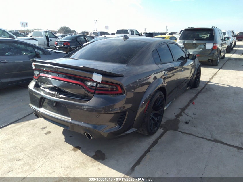 Image 4 of 2022 DODGE CHARGER  salvage vehicle - Lot #35601818 at IAAI
