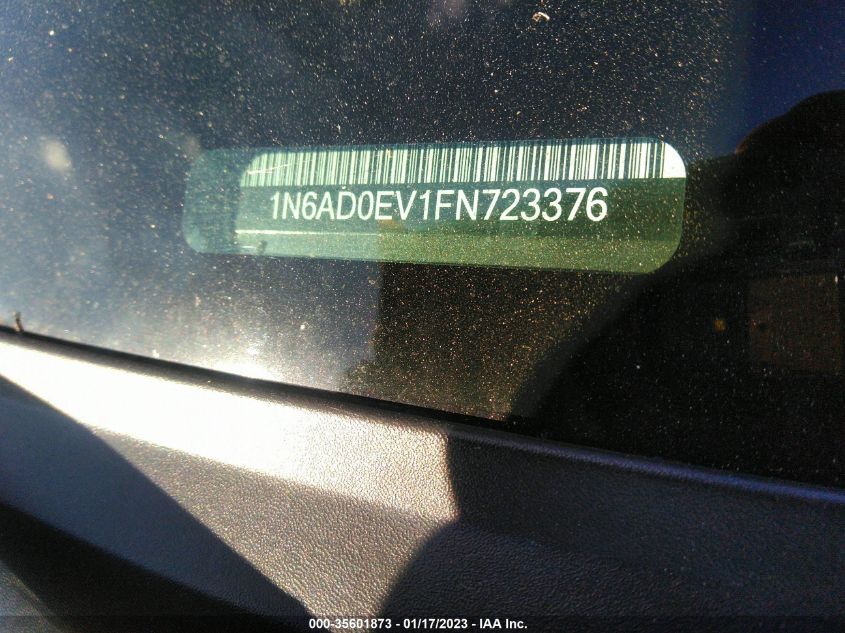 2015 NISSAN FRONTIER PRO-4X - 1N6AD0EV1FN723376
