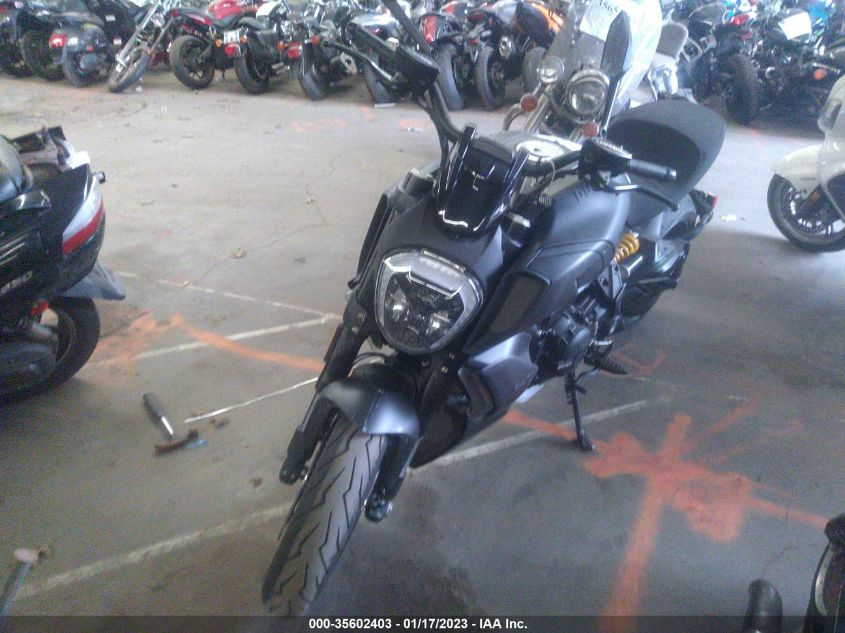 2022 DUCATI DIAVEL 1260 S ZDMGAHRW6NB005768