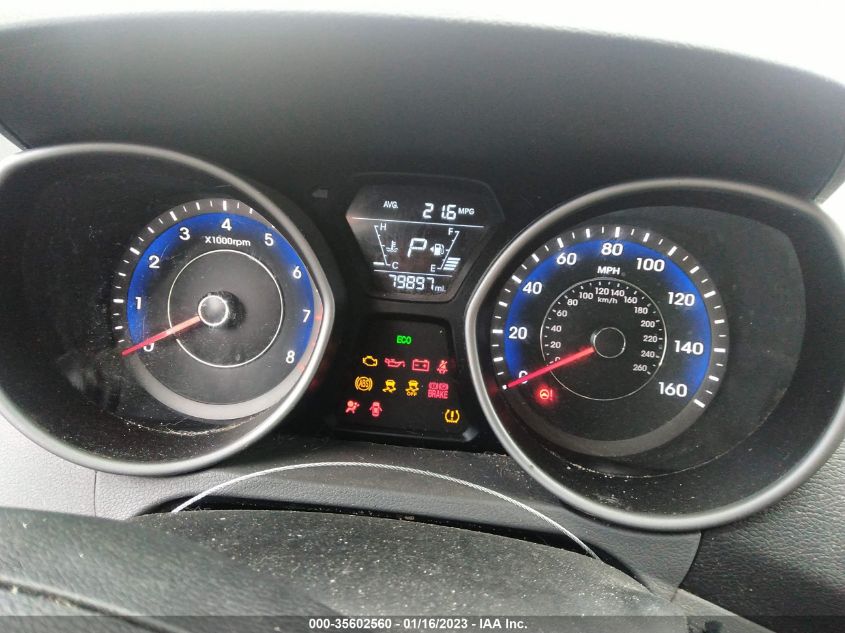 2014 HYUNDAI ELANTRA COUPE KMHDH6AH6EU026714