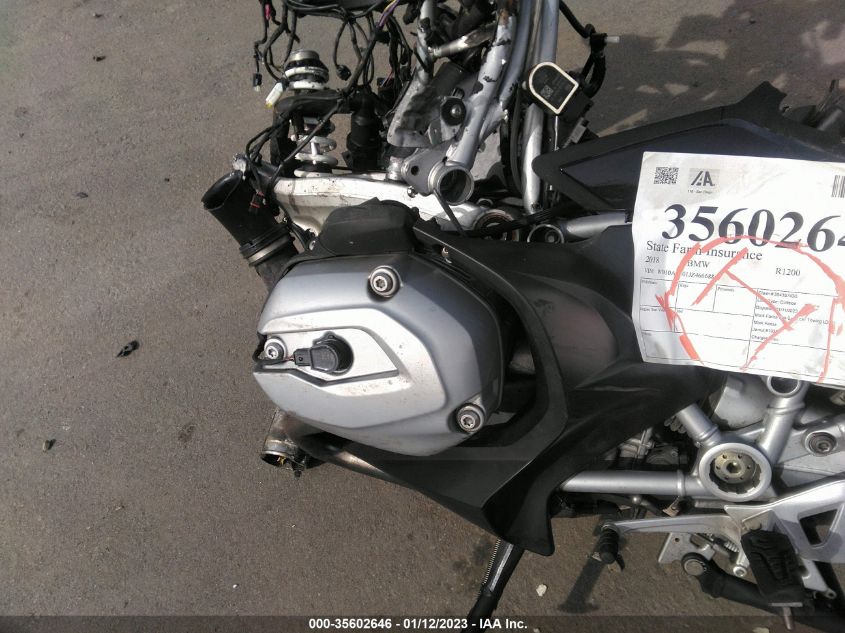 2018 BMW R1200 RT WB10A1301JZ466688