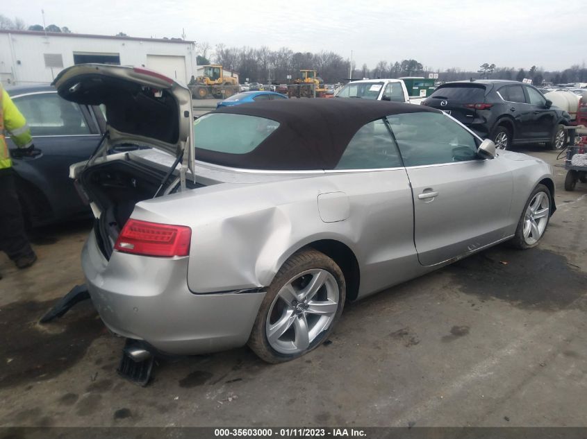 2014 AUDI A5 PREMIUM PLUS WAULFAFH4EN014599