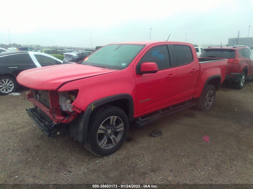 VIN 1GCGSBEA6J1203573 2018 CHEVROLET COLORADO 2WD WORK TRUCK