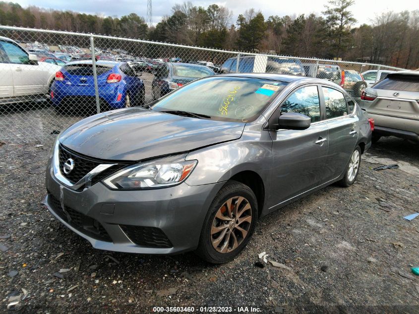 VIN 3N1AB7AP0KL628572 2019 NISSAN SENTRA SV