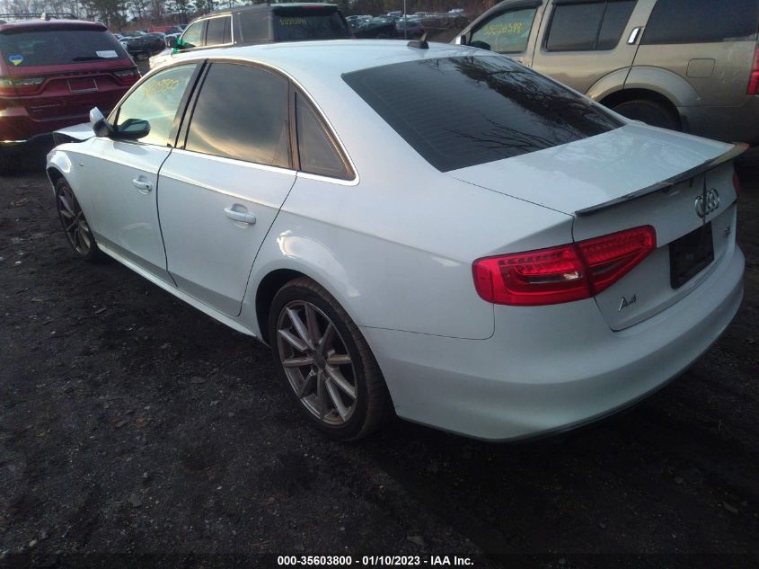 2015 AUDI A4 PREMIUM PLUS WAUFFAFL8FN018786