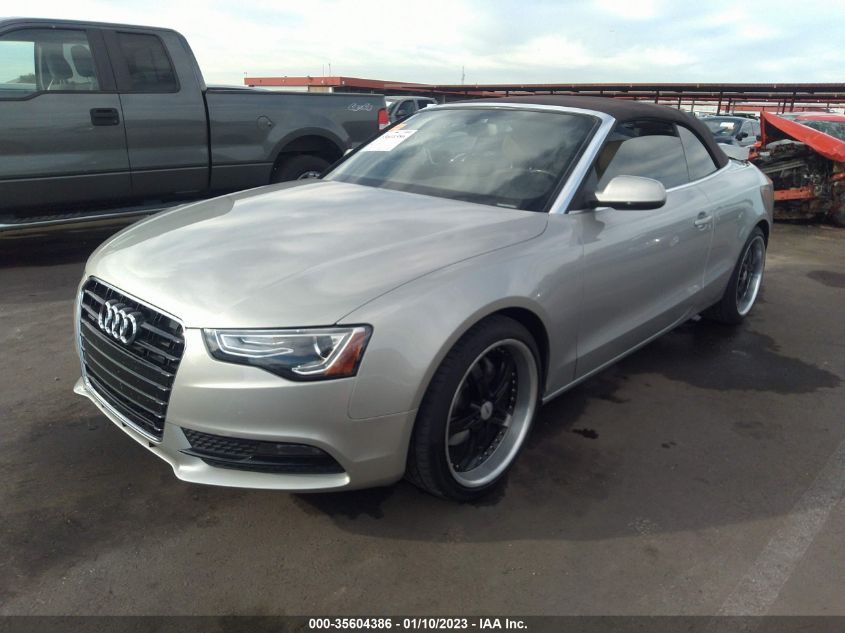 2014 AUDI A5 PREMIUM WAUCFAFH7EN013138