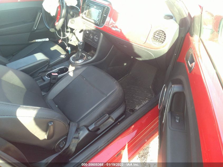 2014 VOLKSWAGEN BEETLE CONVERTIBLE 2.0L TDI 3VW5L7AT5EM801104