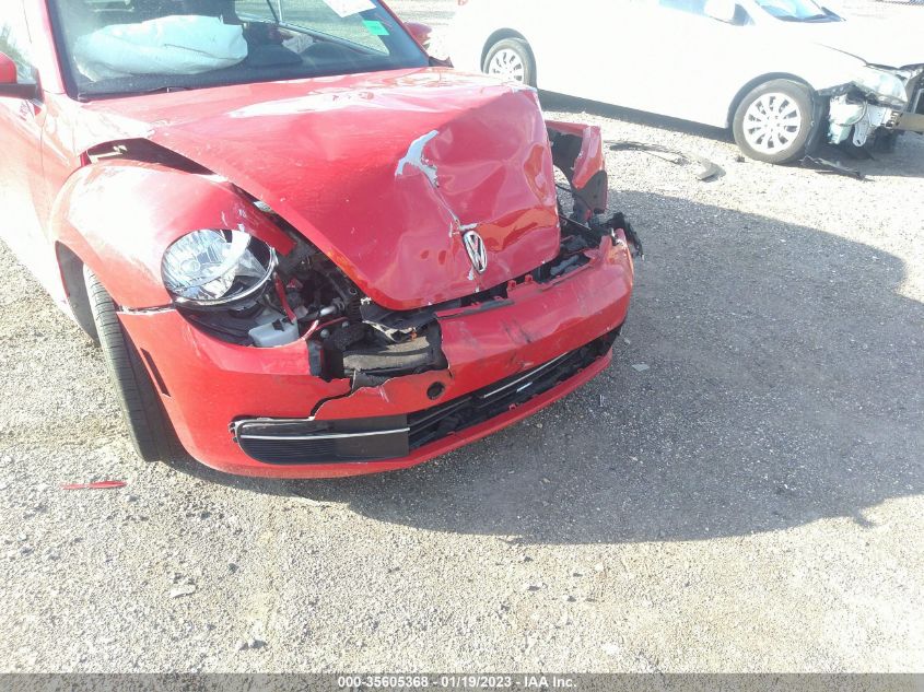 2014 VOLKSWAGEN BEETLE CONVERTIBLE 2.0L TDI 3VW5L7AT5EM801104